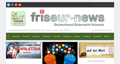 Desktop Screenshot of friseur-news.de